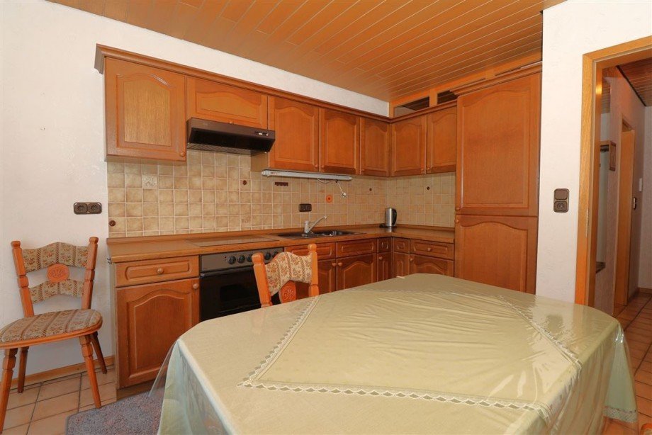 Wohnk�che Untergeschoss ELW Zweifamilienhaus Sontra