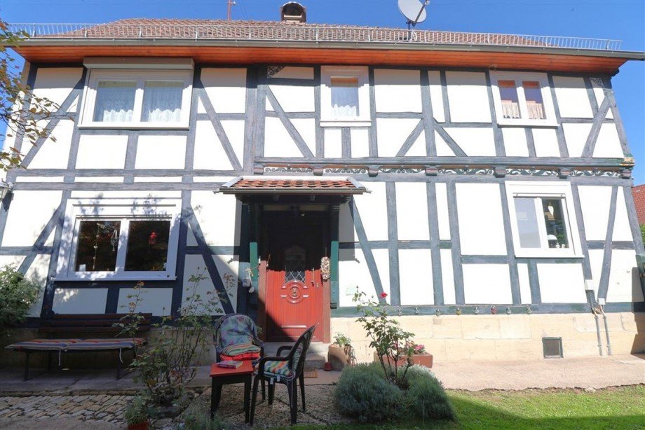 Eingang Haupgeb�ude Einfamilienhaus Wanfried