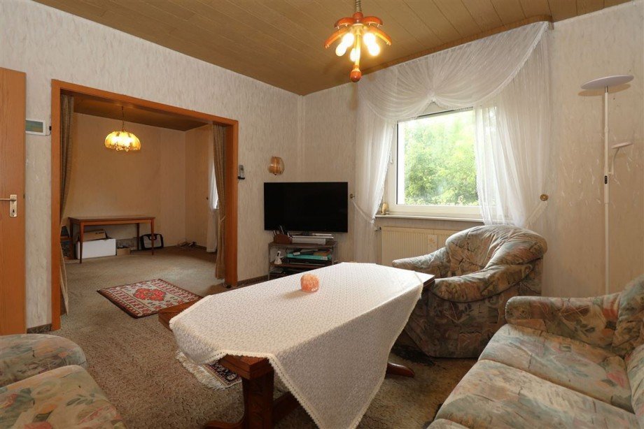 Wohnzimmer Doppelhaush�lfte Eschwege