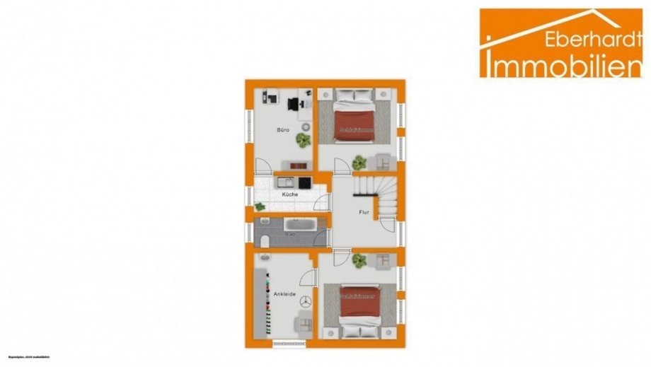 Vorderhaus Obergeschoss Zweifamilienhaus Waldkappel