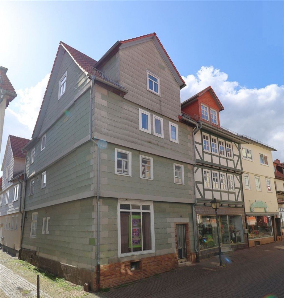 Seitenansicht Reihenendhaus Hessisch Lichtenau