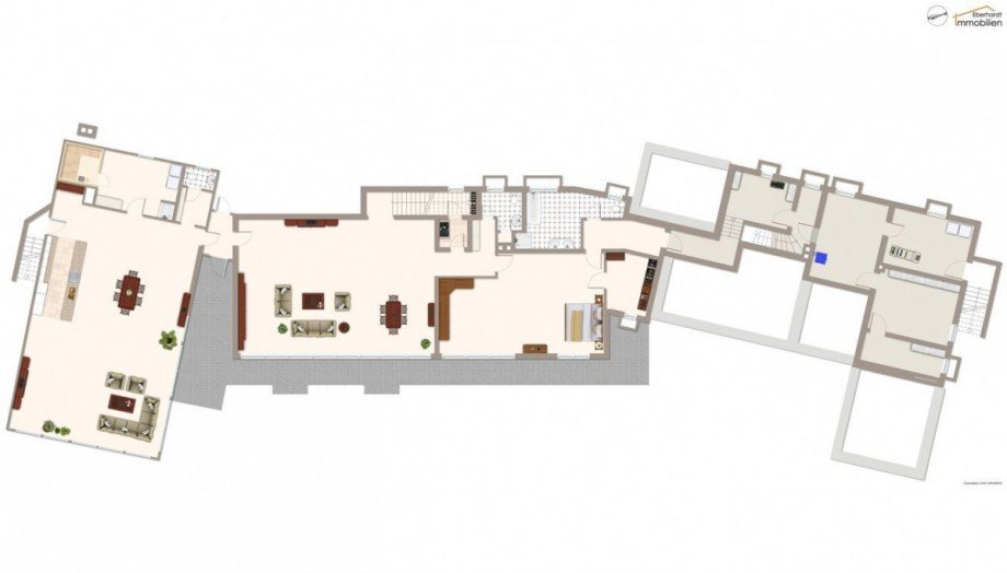 Grundriss Untergeschoss Villa Eschwege