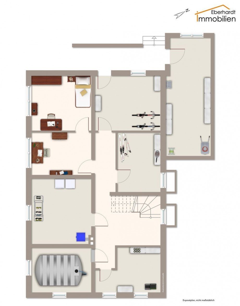 Grundriss Kellergeschoss Einfamilienhaus Wanfried