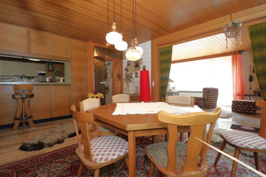 Esszimmer und K�che Einfamilienhaus Wanfried