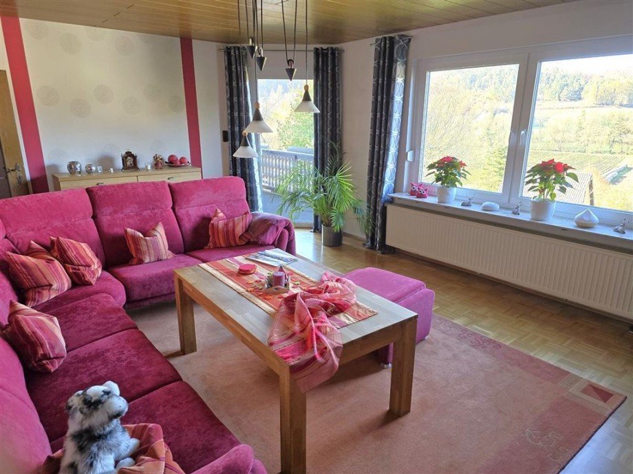 Wohnzimmer Erdgeschoss Zweifamilienhaus Sontra