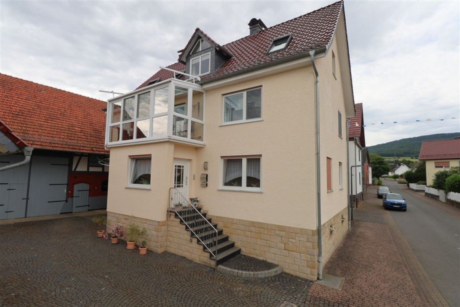 Hofansicht Einfamilienhaus Berkatal