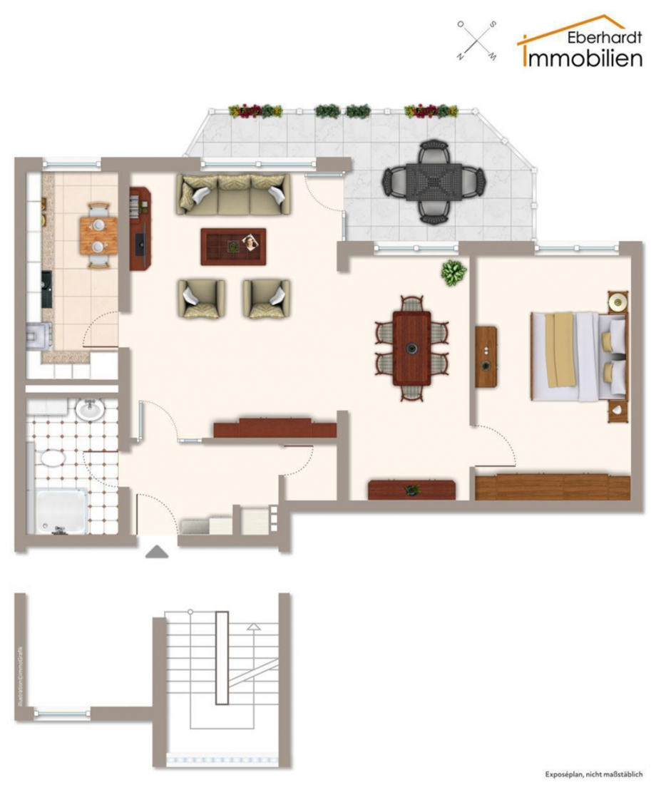 Grundriss Etagenwohnung Eschwege