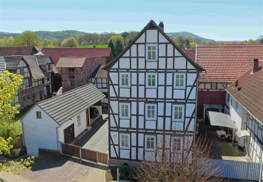 Giebelansicht Einfamilienhaus Eschwege