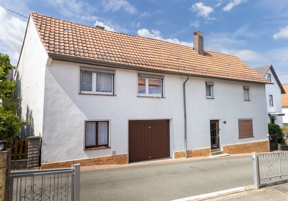 Vorderansicht Einfamilienhaus Mei�ner