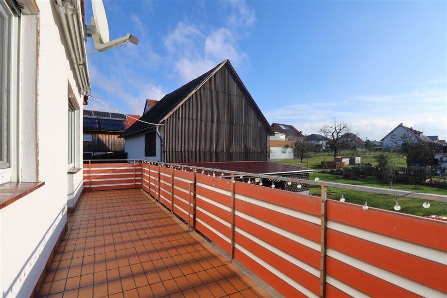 Sonnenbalkon Einfamilienhaus Mei�ner