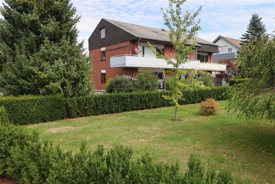 R�ckansicht Etagenwohnung Eschwege