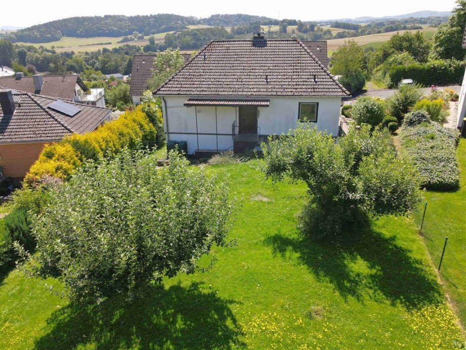 Gartenansicht Einfamilienhaus Berkatal