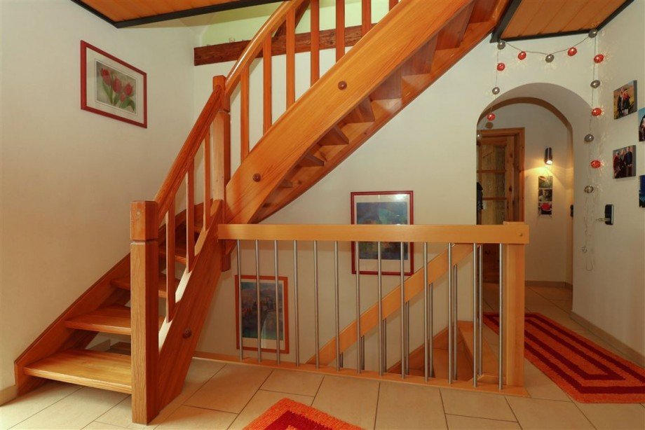 Treppenhaus Obergeschoss Einfamilienhaus Berkatal