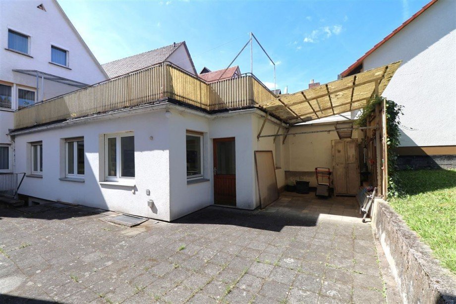 Abstellfl�che Hof Reihenmittelhaus Waldkappel