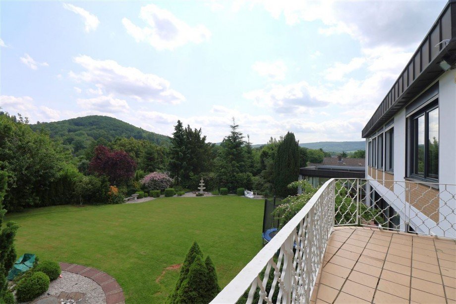 Aussicht von der Terrasse Villa Eschwege