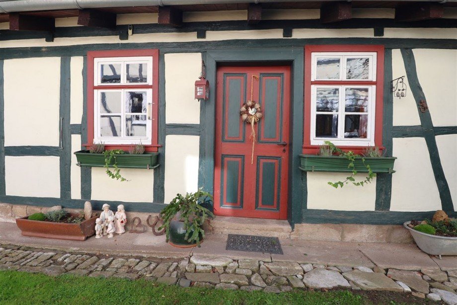 Eingang Werkstatt Einfamilienhaus Wanfried