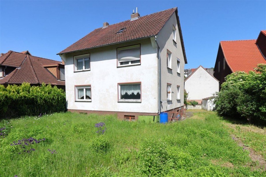 Gartenansicht Einfamilienhaus Berkatal