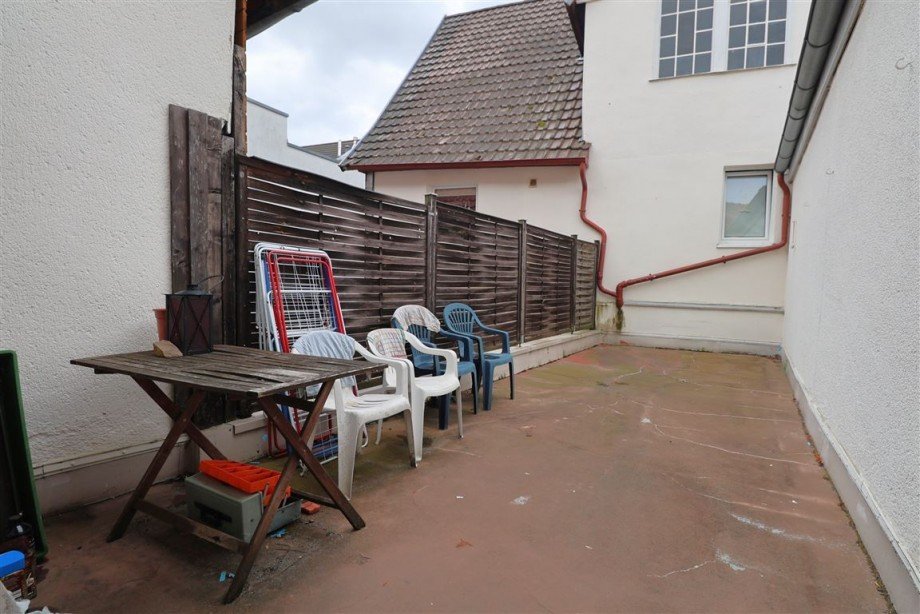 Terrasse Wohnung 1 Wohn- / Gesch�ftshaus Eschwege