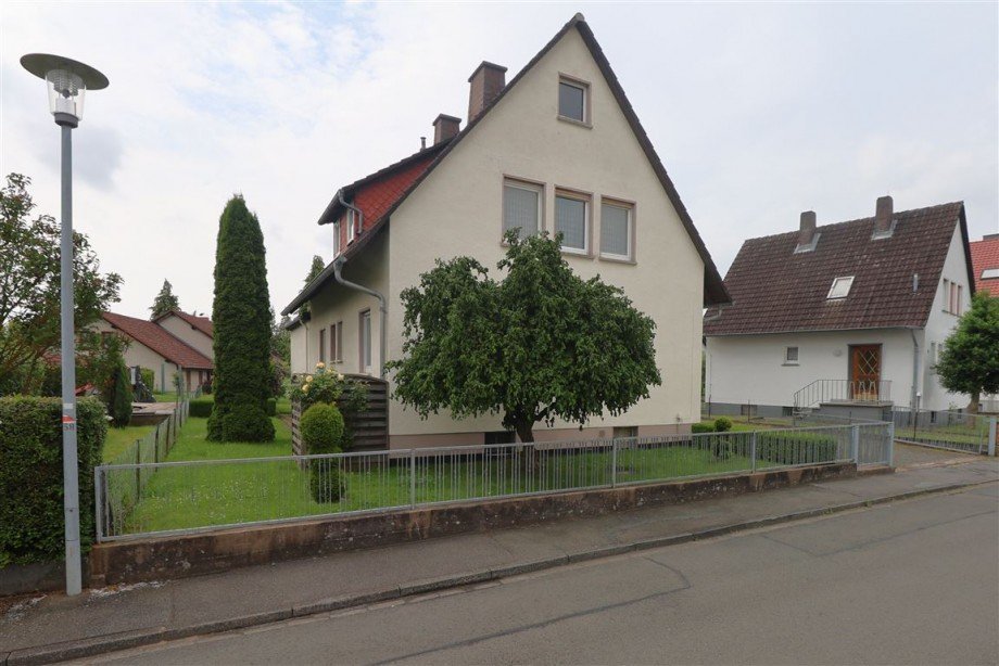 Vorderansicht Einfamilienhaus Mei�ner