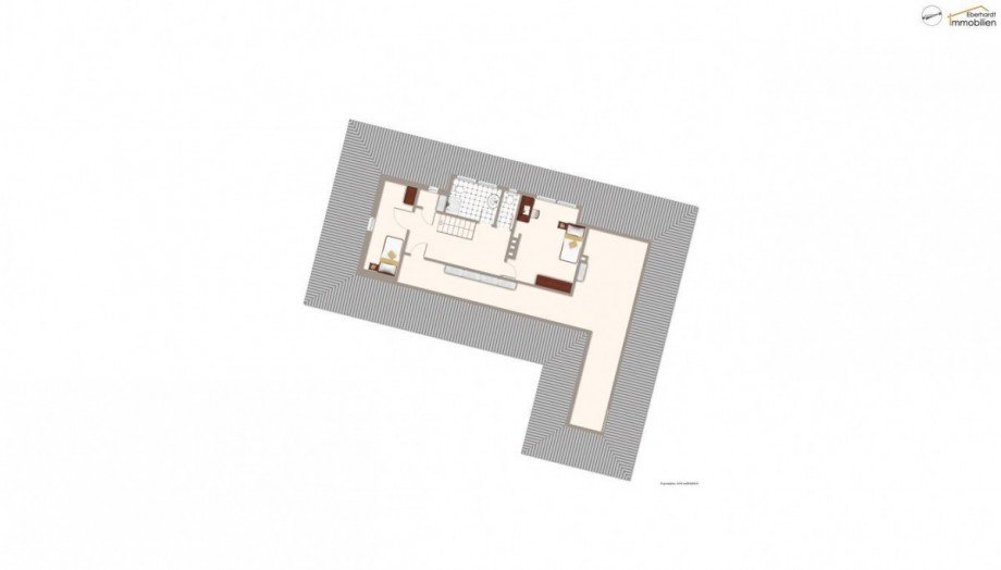 Grundriss Dachgeschoss Villa Eschwege