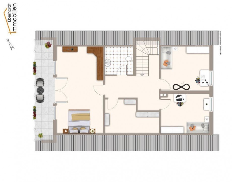 Grundriss Dachgeschoss Einfamilienhaus Wanfried