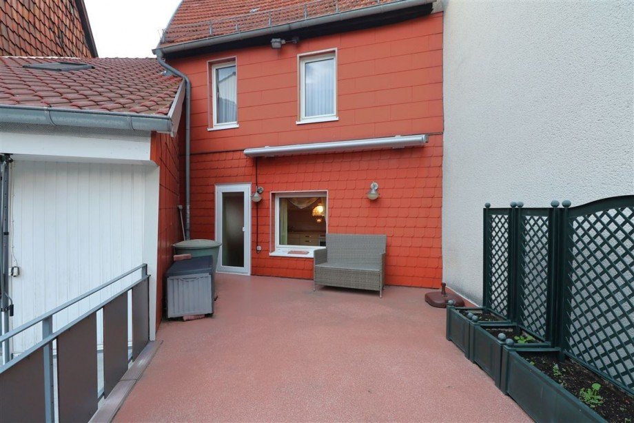 Dachterrasse Reihenmittelhaus Eschwege