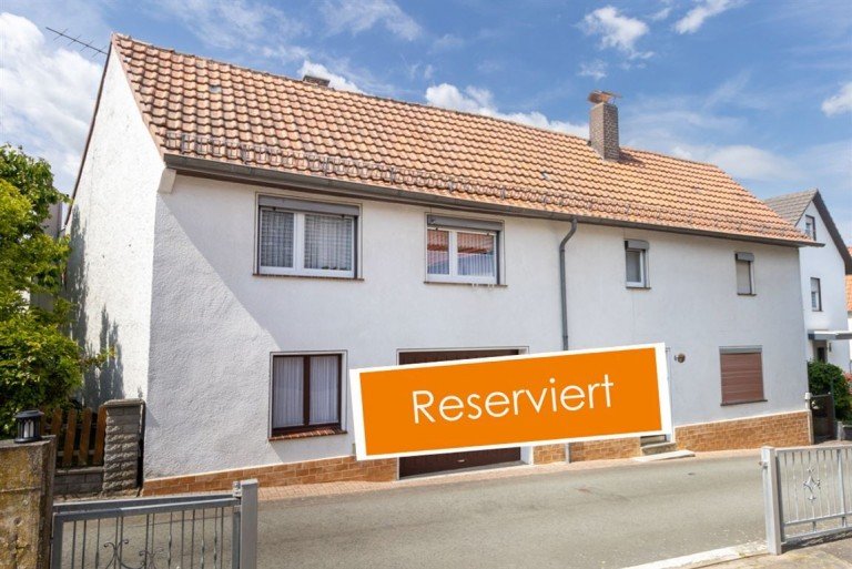 Reserviert-Weidenhausen Mei�ner Einfamilienhaus Bezahlbar, massiv und gepflegt: Einfamilienhaus mit zahlreichen Highlights!