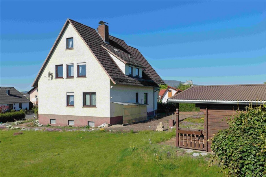 Gartenansicht Einfamilienhaus Berkatal