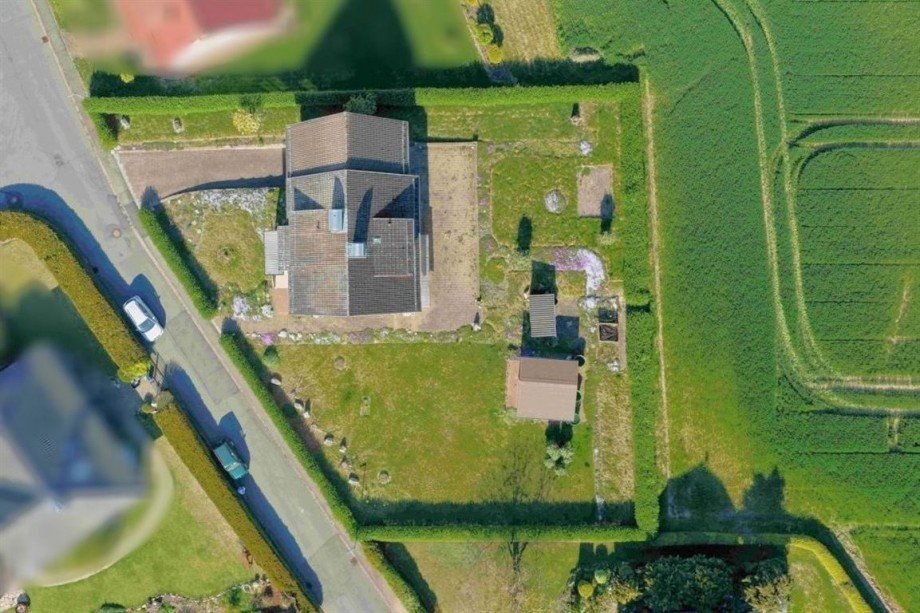Drohnenbild Einfamilienhaus Berkatal