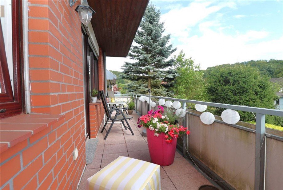 S�dbalkon Etagenwohnung Eschwege