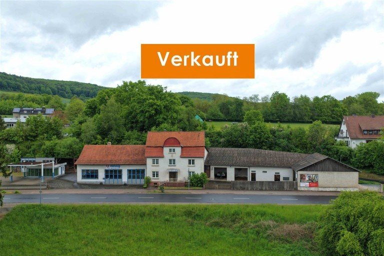 Verkauft Waldkappel Wohn- / Gesch�ftshaus Gro�z�giges Einfamilienhaus mit Werkstatt, Nebengeb�uden und vielseitigen Nutzungsm�glichkeiten