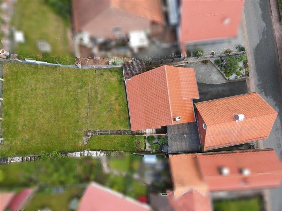 Drohnenaufnahme Einfamilienhaus Mei�ner