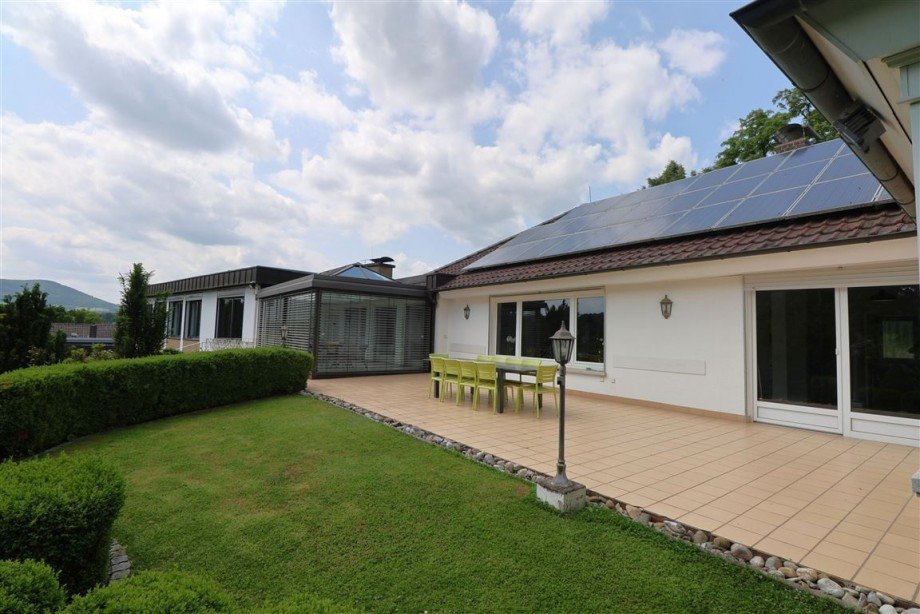 Terrasse und Wintergarten Villa Eschwege