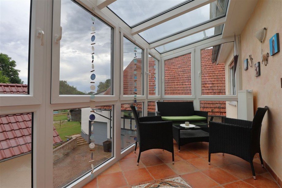 Wintergarten Obergeschoss Einfamilienhaus Berkatal