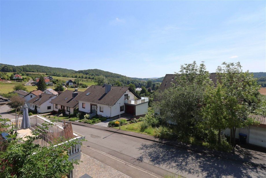 Aussicht Einfamilienhaus Berkatal