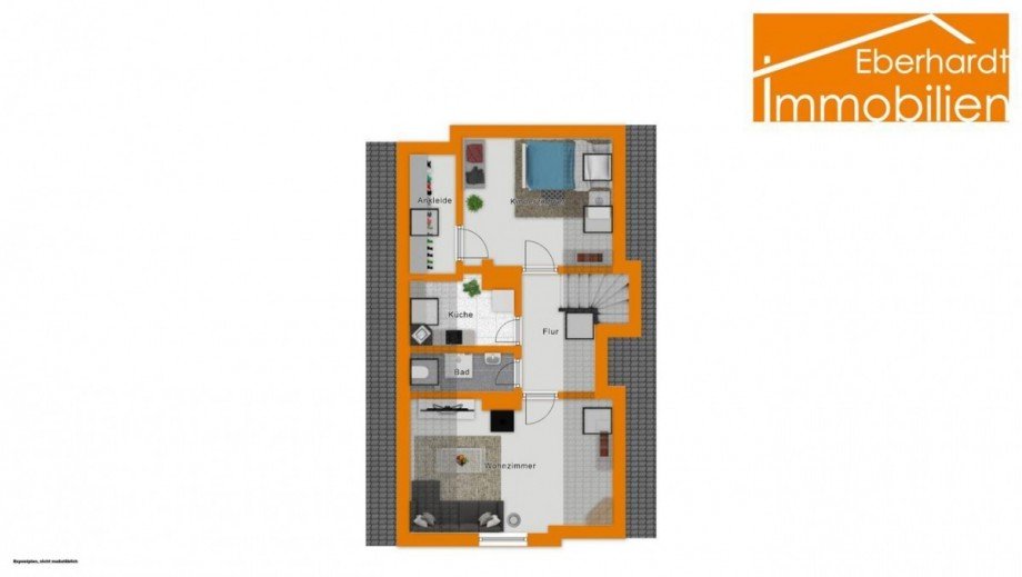 Vorderhaus Dachgeschoss Zweifamilienhaus Waldkappel