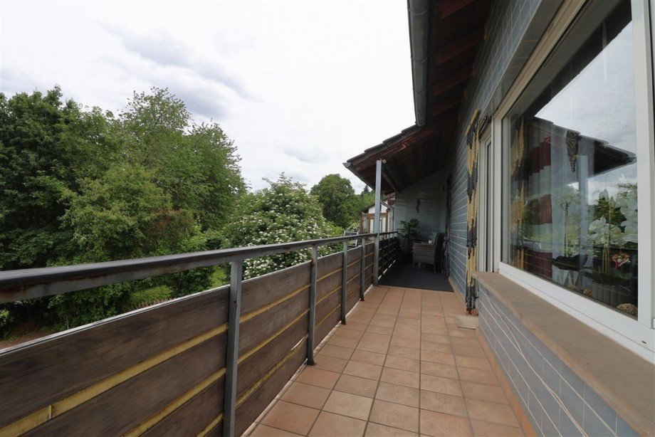 Balkon Erdgeschoss Reihenendhaus Bad Sooden-Allendorf