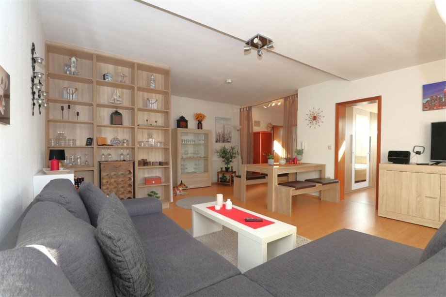 Wohn- und Esszimmer Etagenwohnung Bad Sooden-Allendorf