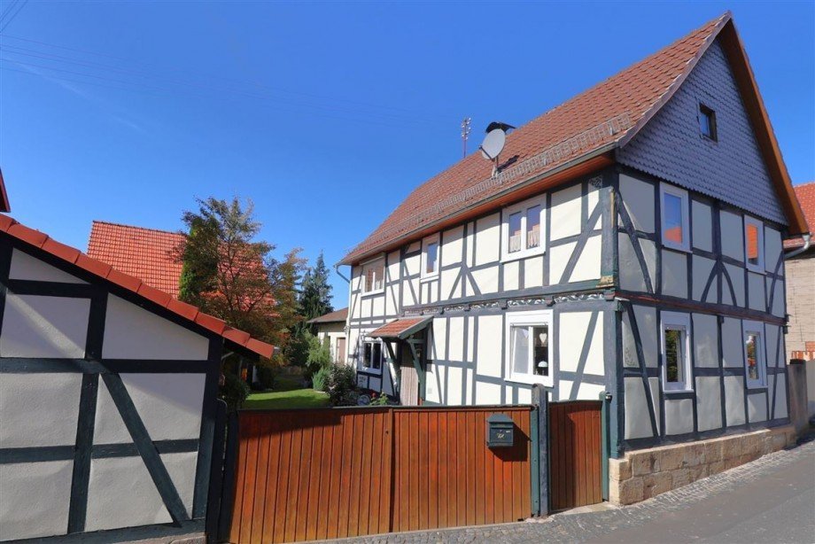 Vorderansicht Einfamilienhaus Wanfried