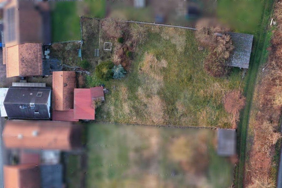 Luftbild Einfamilienhaus Sontra